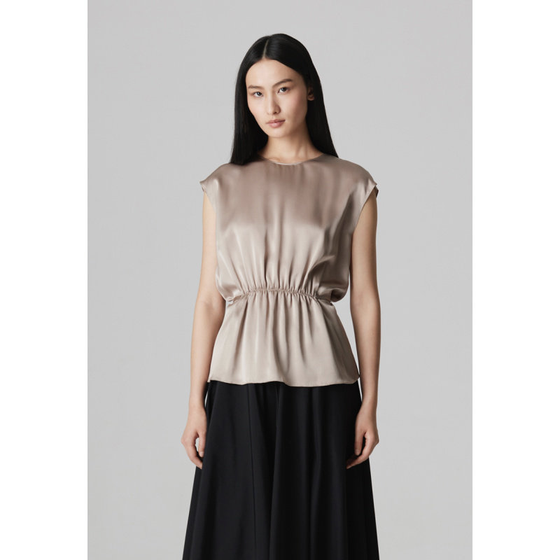 CAGLIARI EXCHANGE/卡利亚里圆领无袖系带TOP 3802111