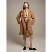 CAGLIARI EXCHANGE 卡利亚里翻领双面大衣4008022