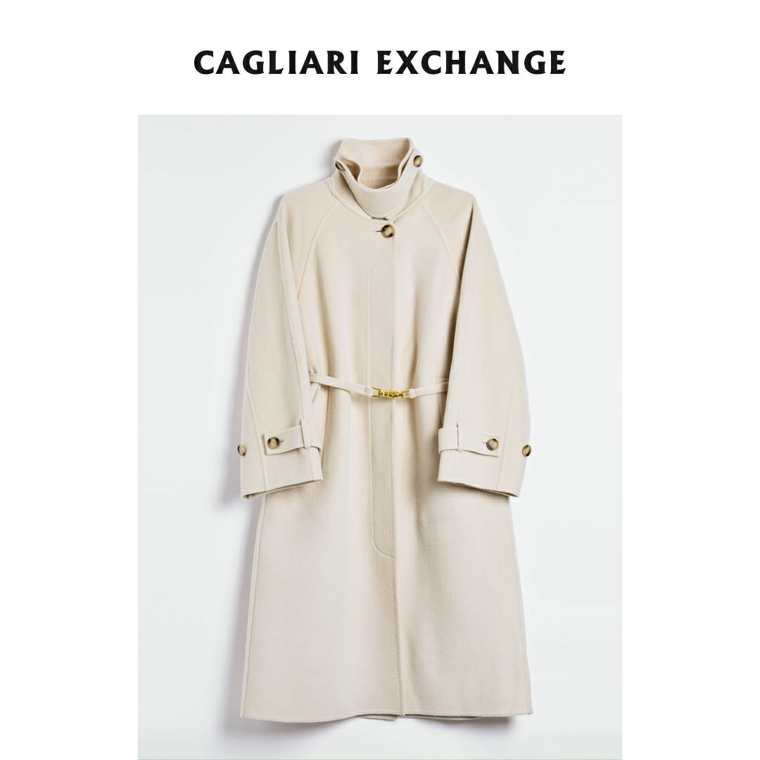 CAGLIARI EXCHANGE/卡利亚里经典巴尔玛肯大衣4408016