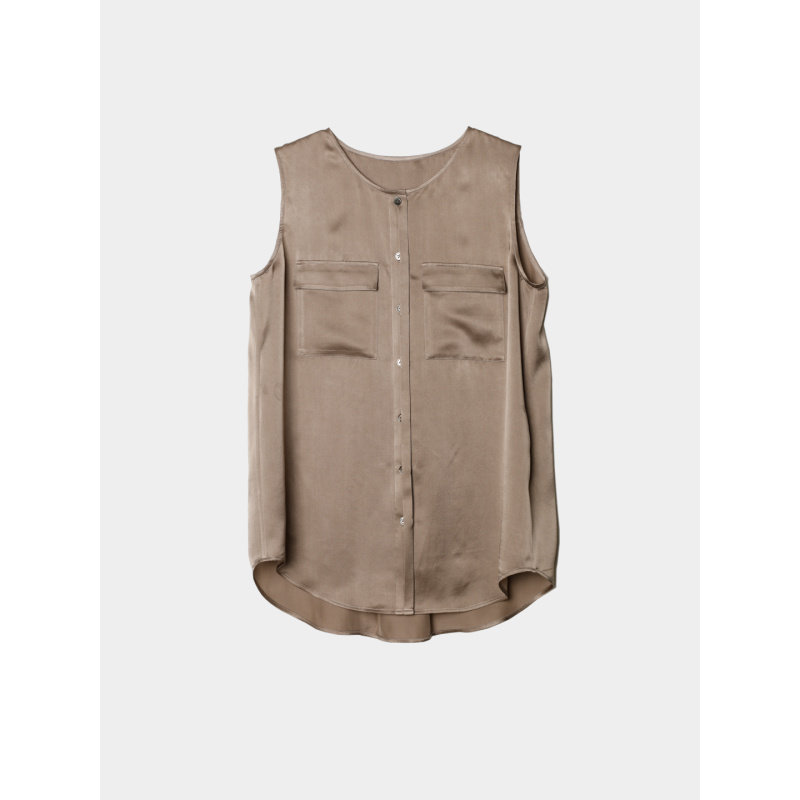 CAGLIARI EXCHANGE/卡利亚里圆领无袖TOP衫4002106