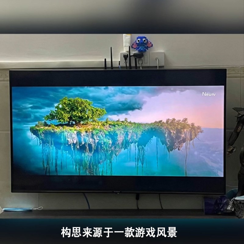 鱼缸造景全套天空之城生态缸溪流缸装饰高端摆件骨架一木成景根雕