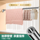 免打孔可伸缩晾衣杆阳台窗帘杆衣柜挂衣杆撑杆晾衣架卫生间浴帘杆