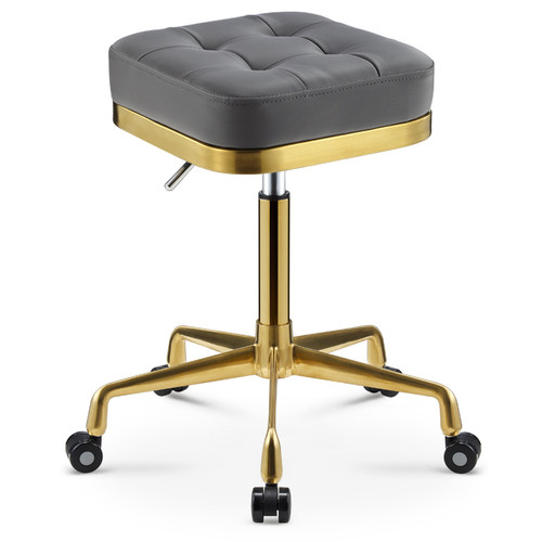 全不锈钢大工凳美发店不卡发美发椅旋转升降理发店椅子美发圆凳子