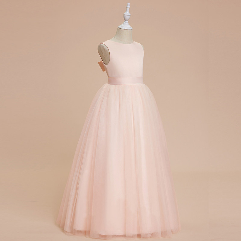 女童高端十岁生日宴会摄影公主纱裙儿童大提琴演奏钢琴演出晚礼服