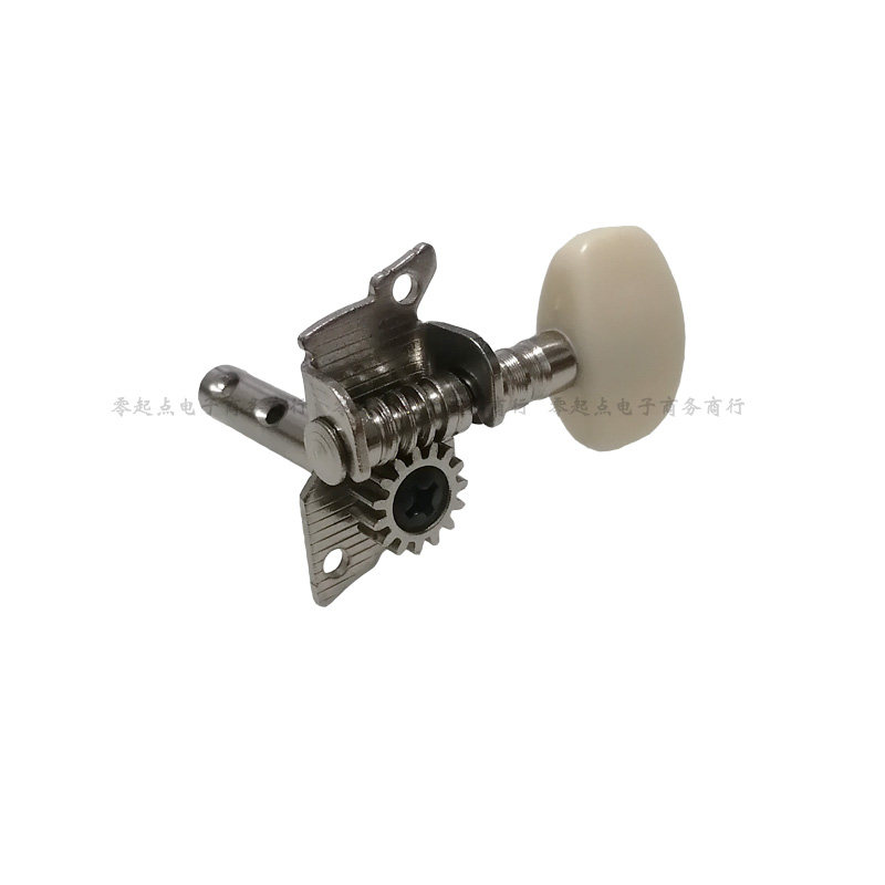 吉他弦钮民谣木吉他琴钮老式开放斜角旋扭上弦器全套单粒卷弦器