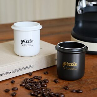 磨豆机接粉杯咖啡豆称量杯闻香杯子防飞粉58mm意式手柄接粉陶瓷