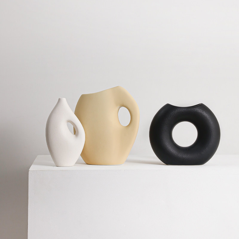 客厅餐柜摆件组合软装高级感电视柜装饰品侘寂风桌面艺术摆设品,家居饰品,装饰摆件,淘宝优惠券,粉丝福利购,淘宝优惠卷