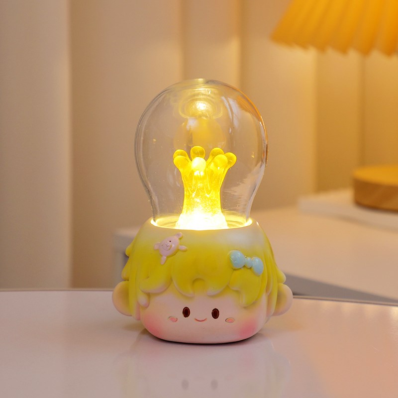 创意萌宠小夜灯卧室桌面摆件生日礼物送男孩子女生闺蜜小众高级感