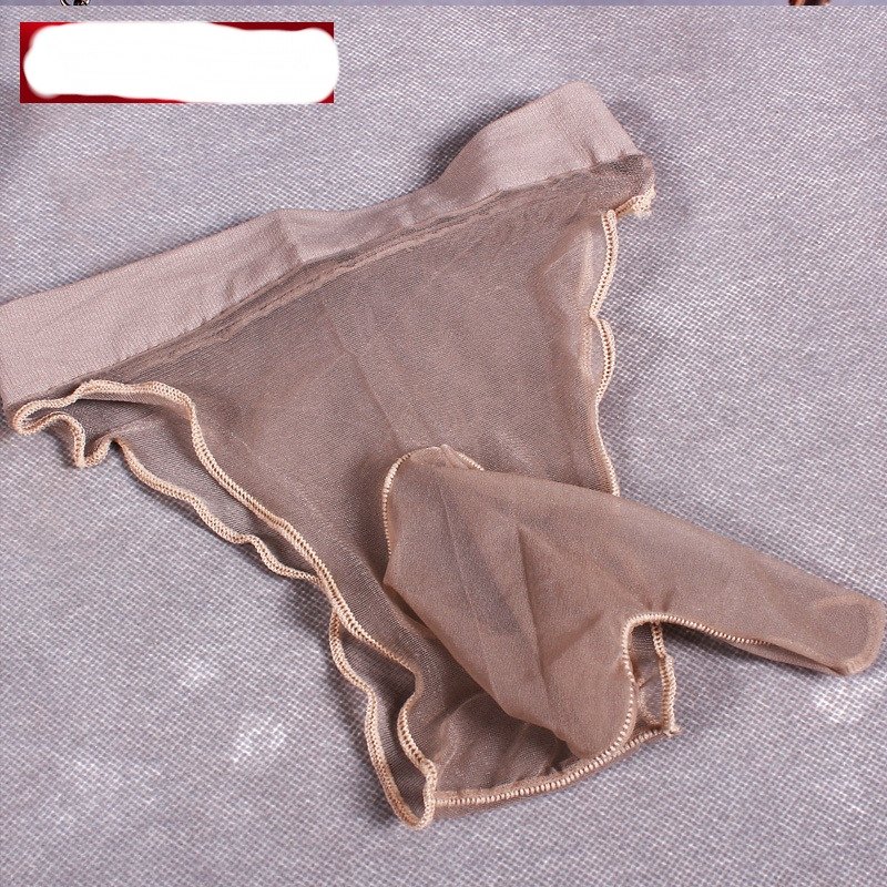 男士丝袜内裤 包芯纱透明 高弹三角裤中腰透气黑丝袜性感男生短裤,女士内衣/男士内衣/家居服,男丁字裤,淘宝优惠券,粉丝福利购,淘宝优惠卷