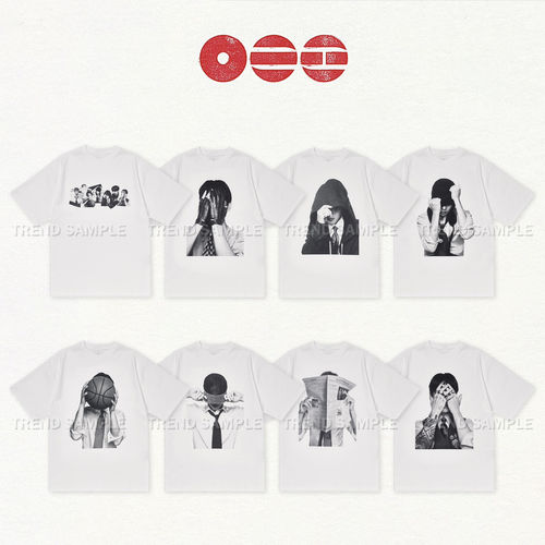 防弹少年团BTS回归ARIRANG周边同款短袖t恤男女宽松印花短袖上衣