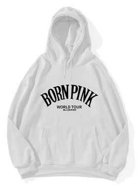 blink粉墨世巡演唱会同款连帽衫 jisoo lisa 金珍妮 rose卫衣