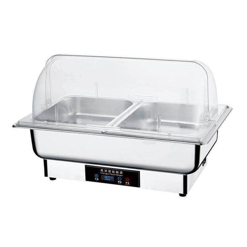 自助餐保温炉电加热巴菲炉不锈钢保温锅商业快餐餐桌展示盘器皿