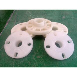 气动隔膜泵PVDF全氟螺纹法兰片PP塑料外丝法兰片DN25/40/50/65