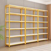 货架多层置物架超市便利店钢木展示柜鞋 包化妆品产品陈列展示架子