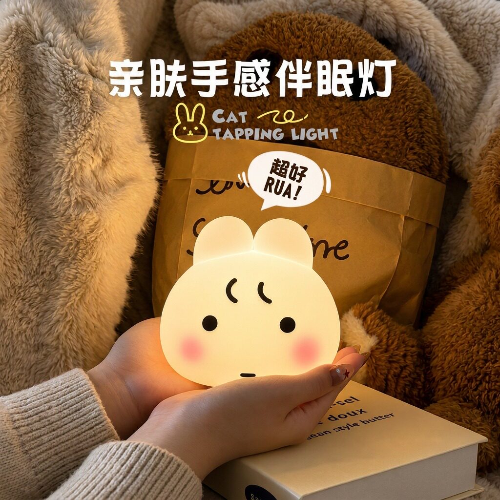 眼护士亲肤硅胶拍拍灯