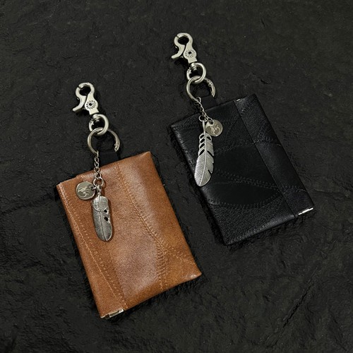 Soul Mates原创vibe磁吸零钱包小众腰间挂饰金属钥匙扣裤子挂件