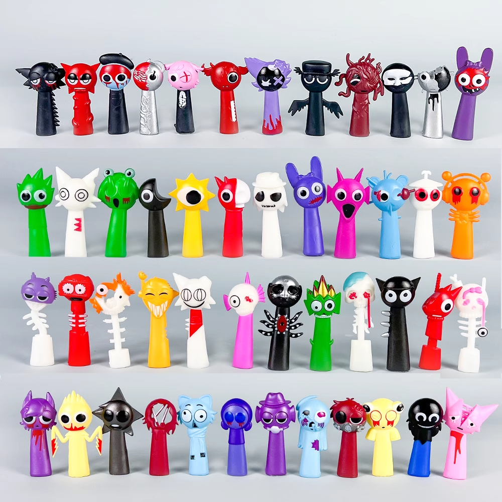 节奏盒子sprunki挂件手办