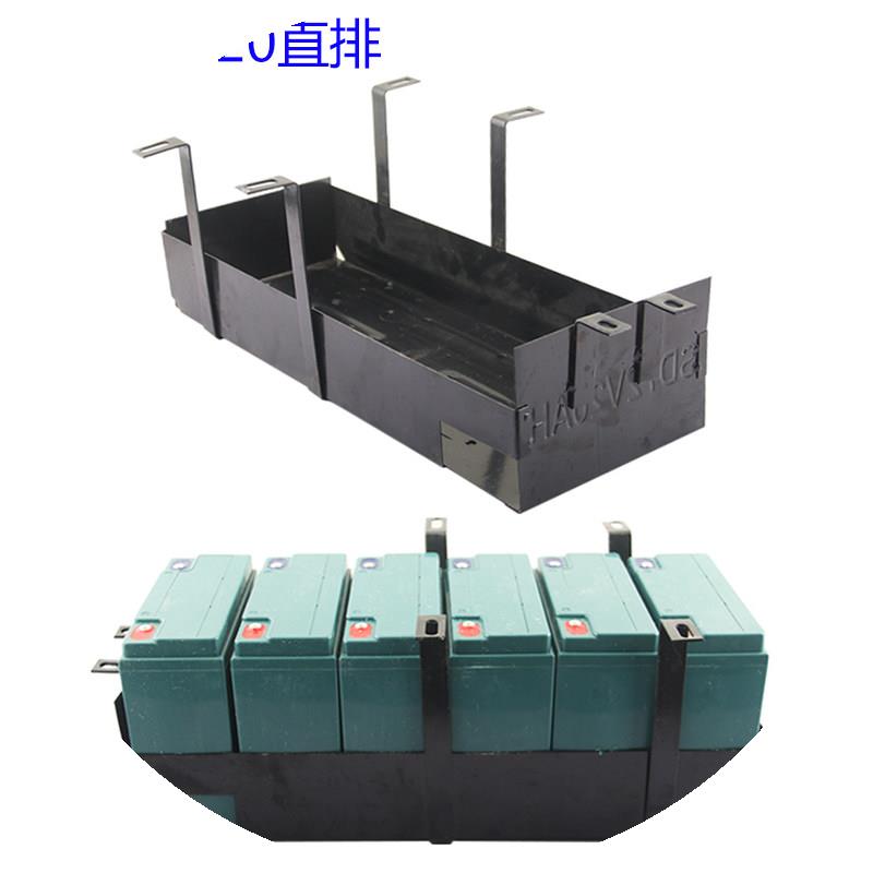 通用改装国标电动车铅酸电池盒48v60v72v铁盒子电瓶箱子f6小力鹰