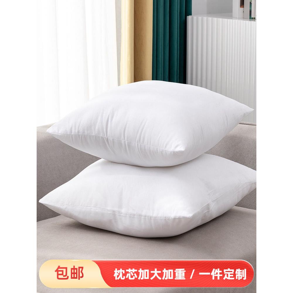 沙发抱枕芯60x60cm枕芯内胆40x40cm内芯长方形枕心方形靠垫芯大号
