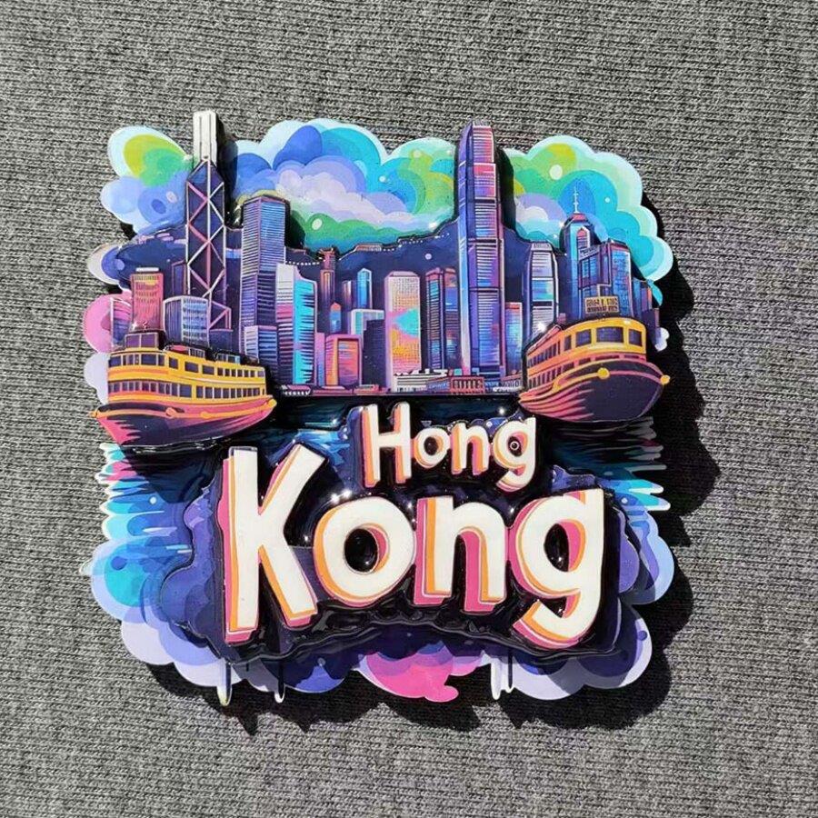 中国香港美国旧金山木质新加坡希腊西班牙马德里冰箱贴旅游纪念品