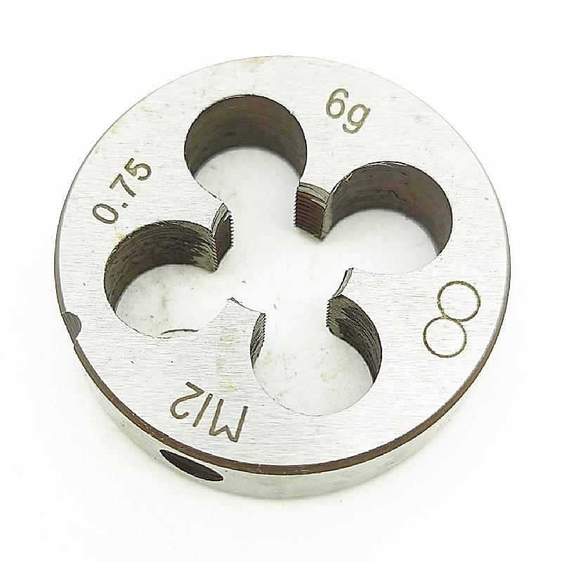 圆板牙扳丝元园M12M13M14x1.75 1.5 1.25 1 0.75 0.5正反扣左右牙