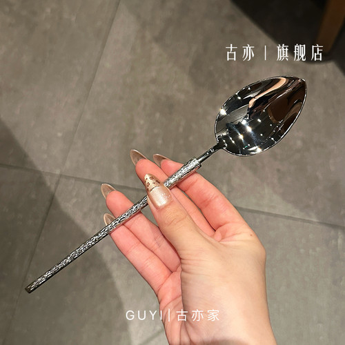 高级货!实物拍!出德国3锈钢西餐勺喝汤勺餐勺喝粥嗦粉