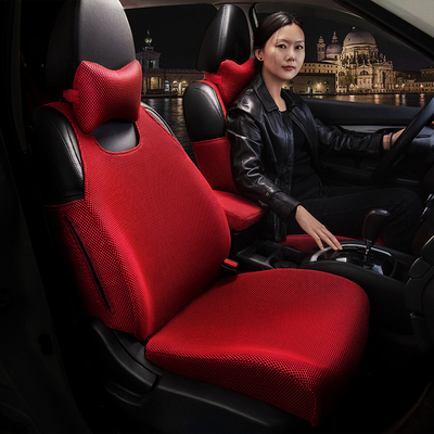 汽车坎肩背心座套四季通用马甲定做专车全包夏冬季凉透气坐垫
