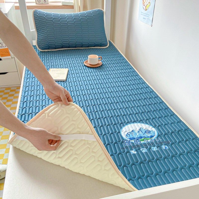 夏季冰丝席学生宿舍专用乳胶凉席单人软席子寝室上下铺夏天床垫,床上用品,乳胶席,淘宝优惠券,粉丝福利购,淘宝优惠卷