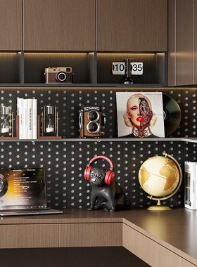 现代轻奢高级感音乐摄影主题摆件客厅卧室书房壁龛样板间小众装饰