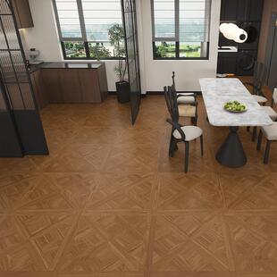 法式凡尔赛拼花木纹砖800x800客厅卧室防滑地砖全瓷彷木地板瓷砖