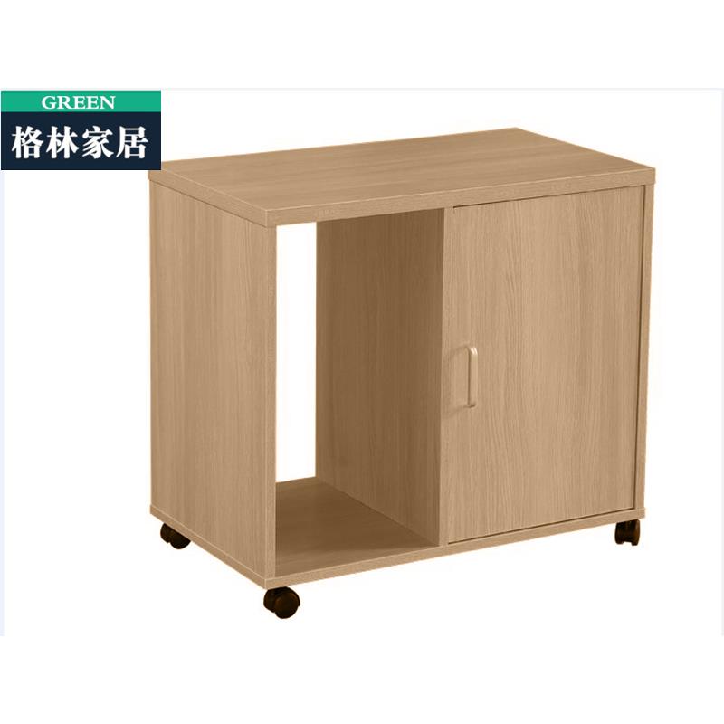 A18办公主机柜茶水柜文件柜打印机柜矮柜收纳可移动边几加厚定制