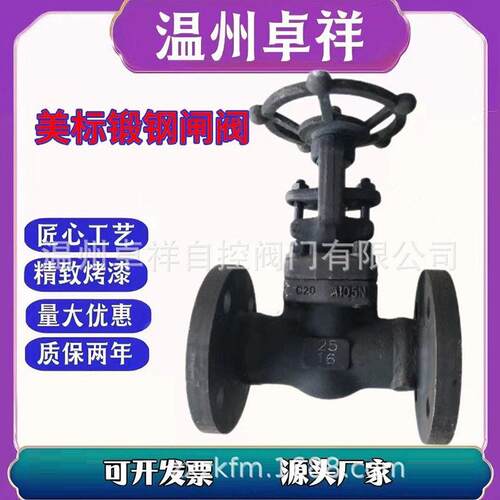 美标锻钢闸阀  温压美标锻钢闸阀 Z41Y-2500LB