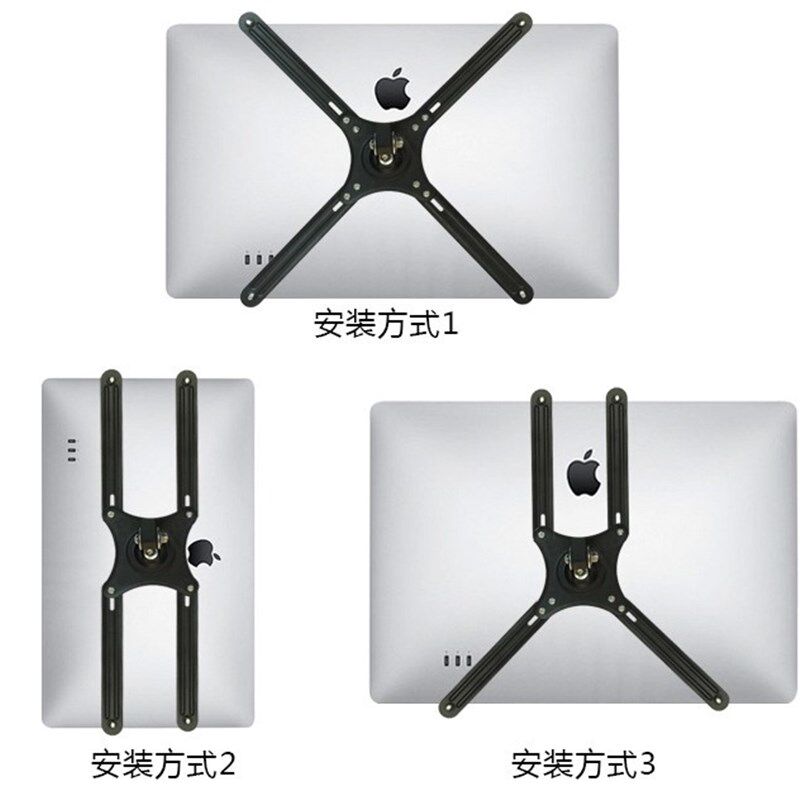 液晶电视电脑无孔显示器支架无螺丝E孔专用寸用