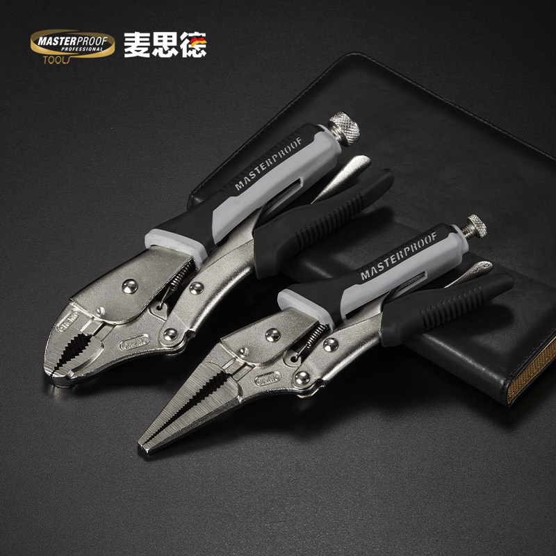 麦思德 大力钳型木工鸭嘴尖嘴小压力钳工业级重型夹钳工具加力钳,五金/工具,大力钳,淘宝优惠券,粉丝福利购,淘宝优惠卷