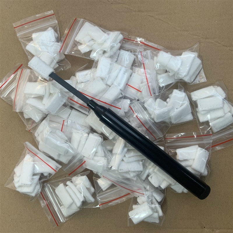 刷镀笔棉头电刷镀机镀金笔棉4-5MM宽 笔式刷镀金笔电镀笔棉花头