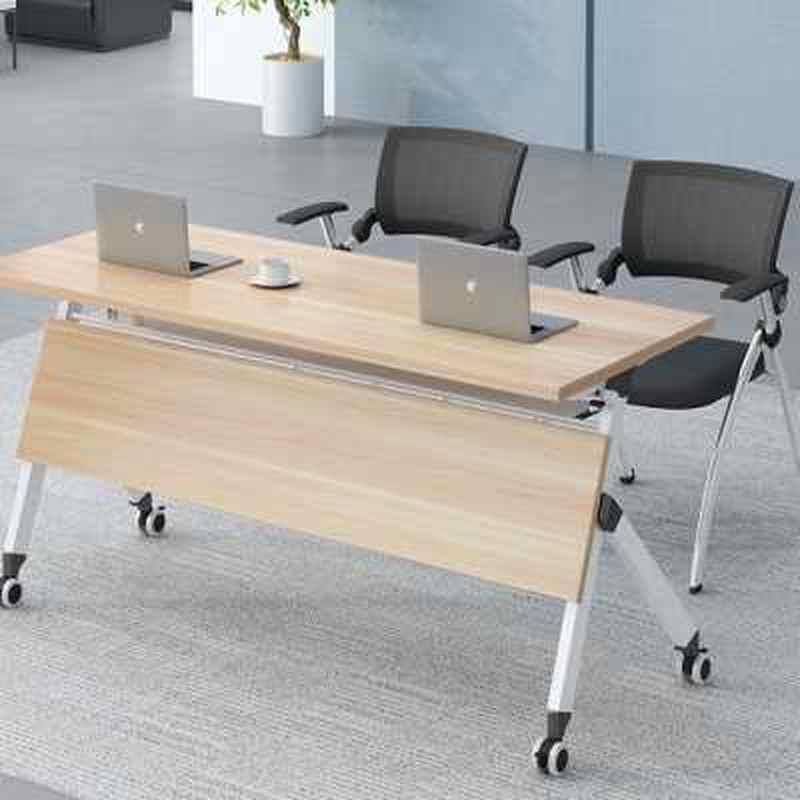 折叠培训桌椅培训台会议桌人拼接长条桌辅导班课桌移动带o