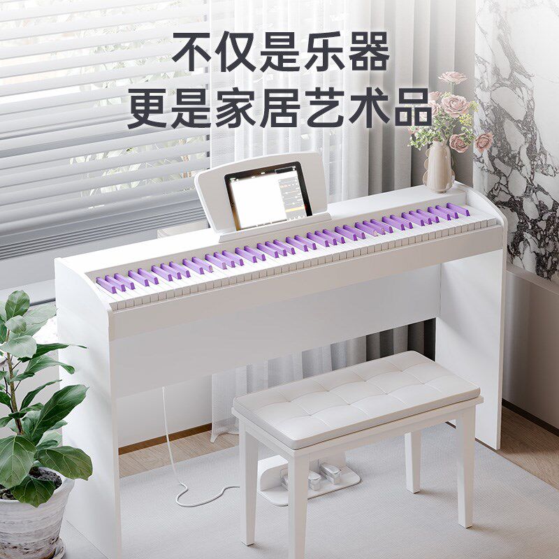 贝多辰88重锤键电钢琴立式教学家用成人儿童幼师初学专业电子钢琴