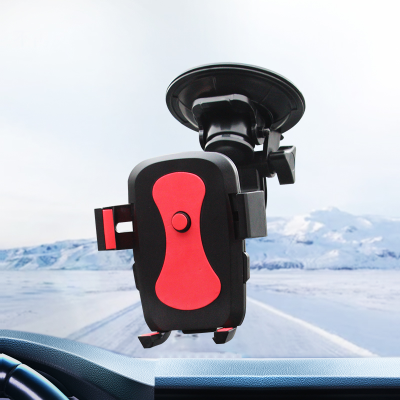 手机车载支架吸盘式前挡玻璃挖机防震多功能万能通用款大货车专用