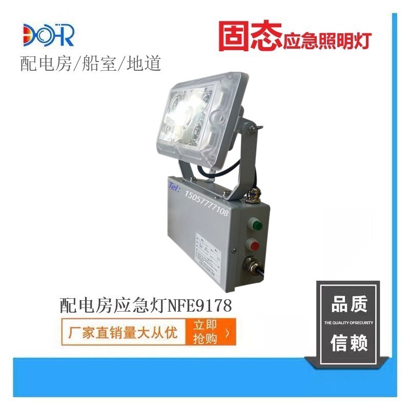 NFC9178节能固态免应急照明灯配电房电站泵房电缆地沟照明壁挂式