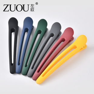 大号刘海夹夹子头饰前额固定碎发夹女侧边鱼嘴夹新款时尚成人发卡