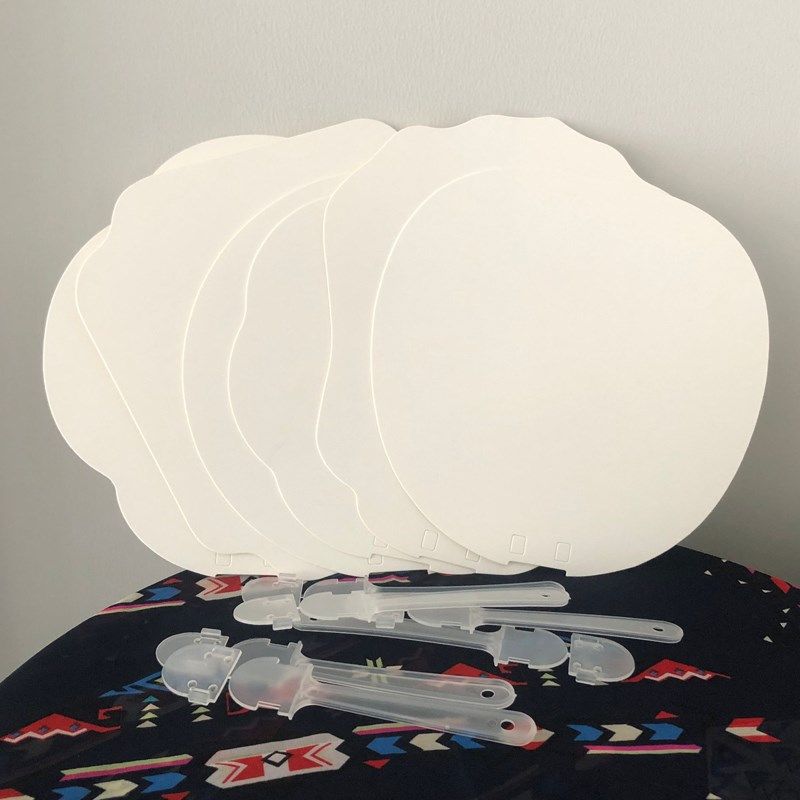 白卡纸扇子空白团扇彩绘画diy水拓画漆画扎染手工非遗文创艺纸扇,居家日用,扇子,淘宝优惠券,粉丝福利购,淘宝优惠卷