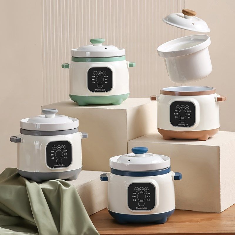 家用婴儿电炖锅宝宝1一2人熬粥锅煲汤全自动辅食小型煲粥炖盅