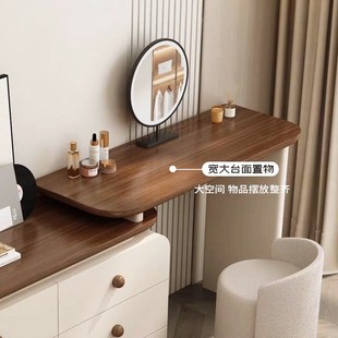 实木7字型化妆台单侧支撑桌面延长板L型搭台板化妆台搭板搭台单独