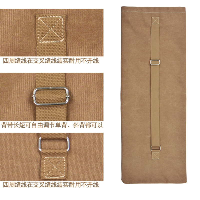 金钓勾新款钓鱼伞包渔具包收纳包加厚帆布包竿袋海竿包垂钓包配件