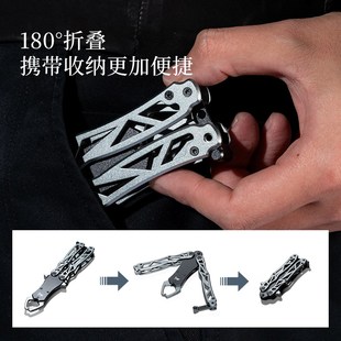 破川迷你可折叠便携微物mini控鱼器路亚控鱼钳鱼夹钳路亚钳子套装