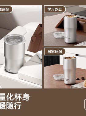 SANTECO尚态纯钛保温杯男士水杯钛杯女便携随行杯车载送礼咖啡杯