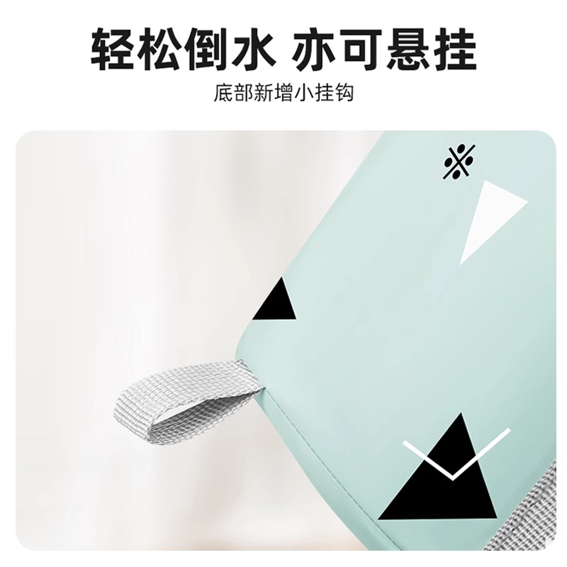 便携式泡脚袋旅行折叠盆户外水盆用品旅游洗衣盆洗脸盆洗脚水桶