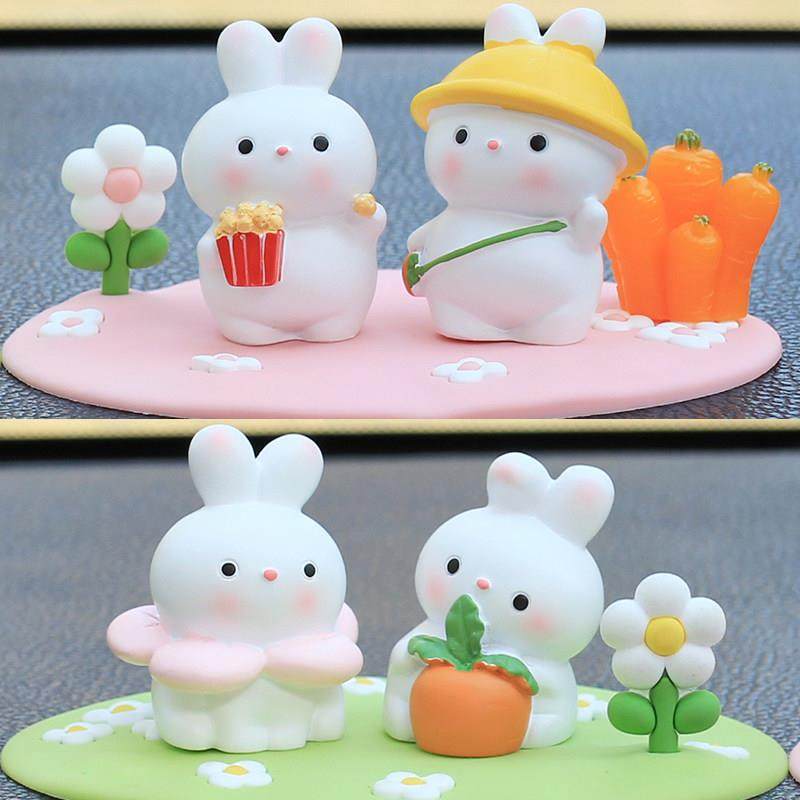 可爱迷你小兔子车内饰品汽车摆件车载桌面创意情绪稳定导航装饰品,汽车用品/电子/清洗/改装,摆件,淘宝优惠券,粉丝福利购,淘宝优惠卷