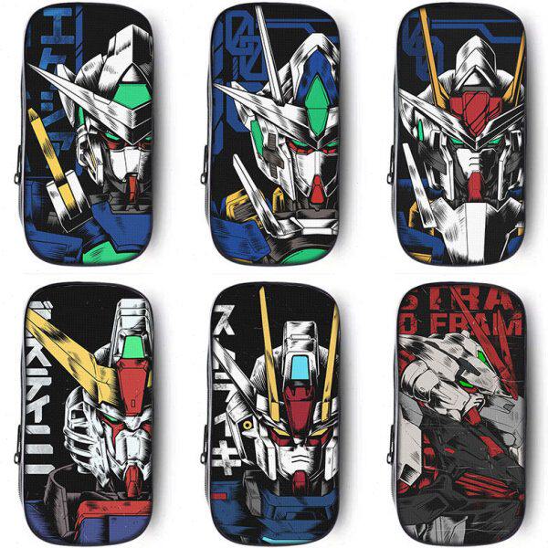 高达笔袋文具盒铅笔袋小学生初中生笔盒男孩子男生文具袋铅笔盒大