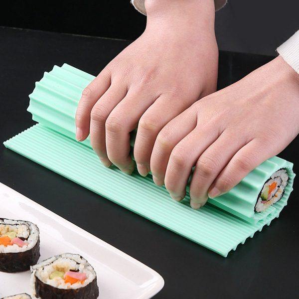 硅胶双面寿司帘日料做紫菜包饭团工具仿竹海苔糯米卷寿司专用卷帘,厨房/烹饪用具,寿司帘,淘宝优惠券,粉丝福利购,淘宝优惠卷